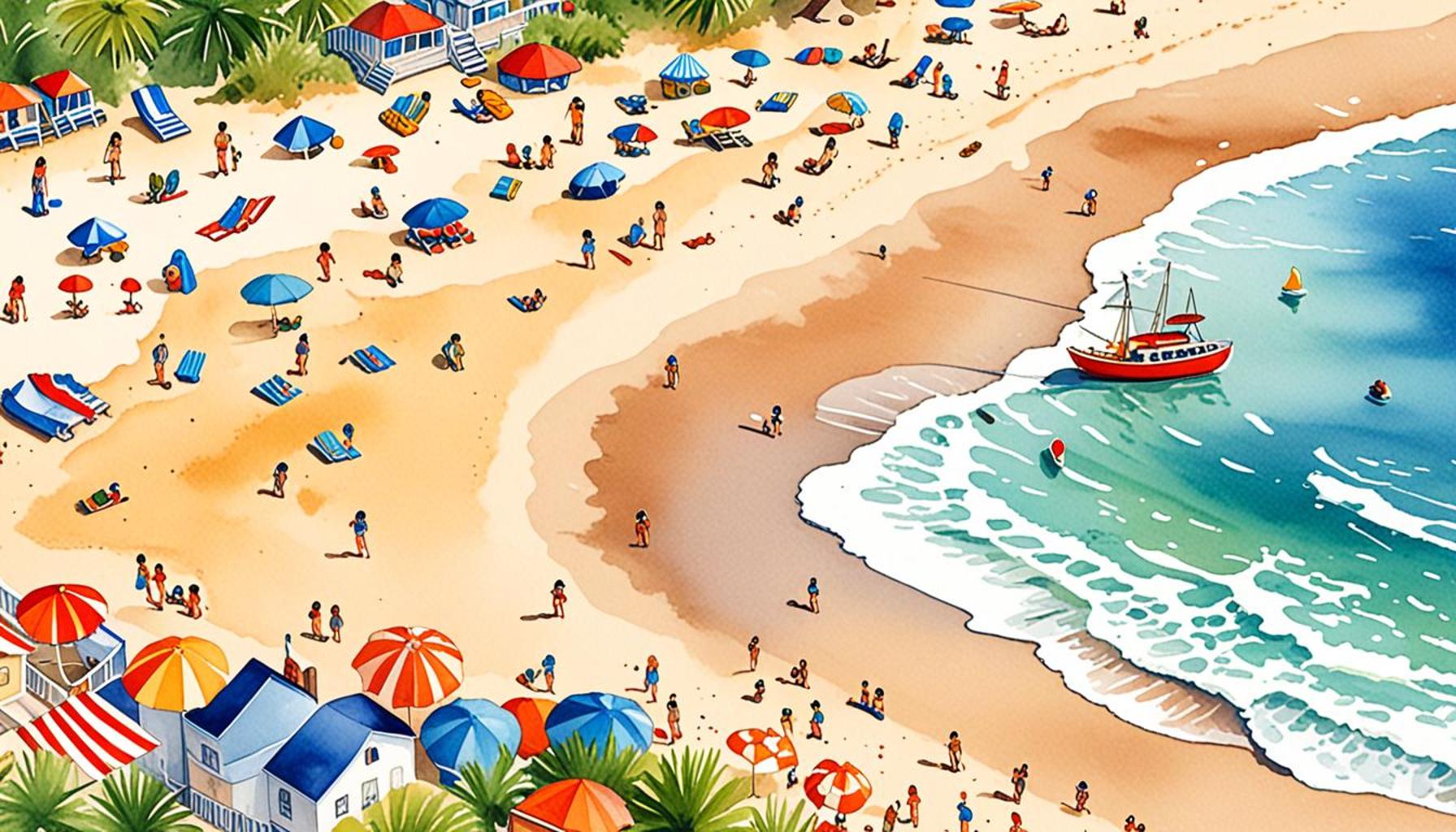 Exploring Family Beaches in the USA: Itineraries for Relaxing and Playing in the Sand