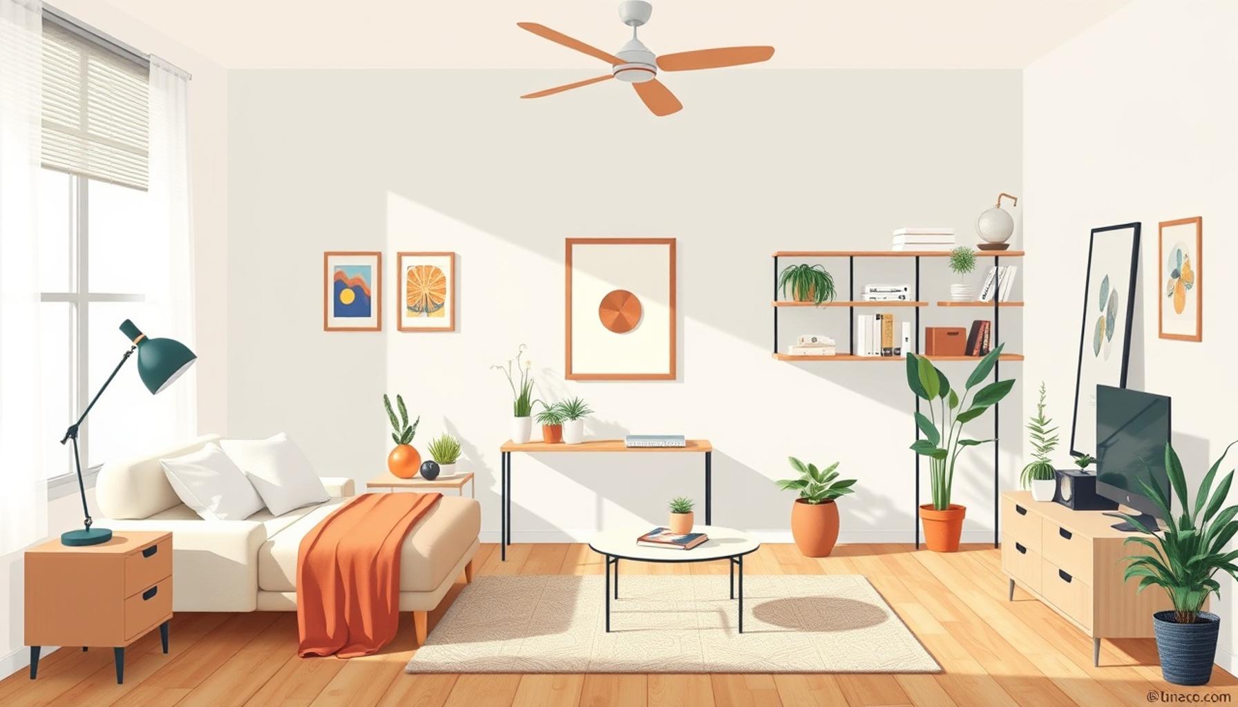 Minimalism in Bedrooms: Creating Tranquil and Organized Sanctuaries with Intelligently Used Spaces