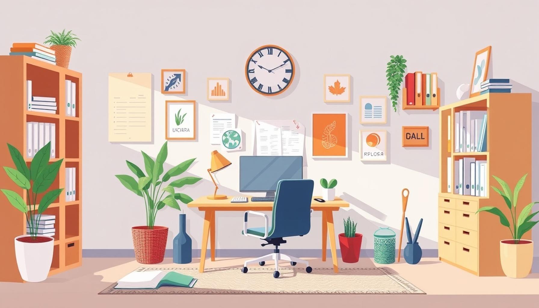 Home Office Organization: How Minimalism Can Enhance Productivity and Clarity in Work Environments