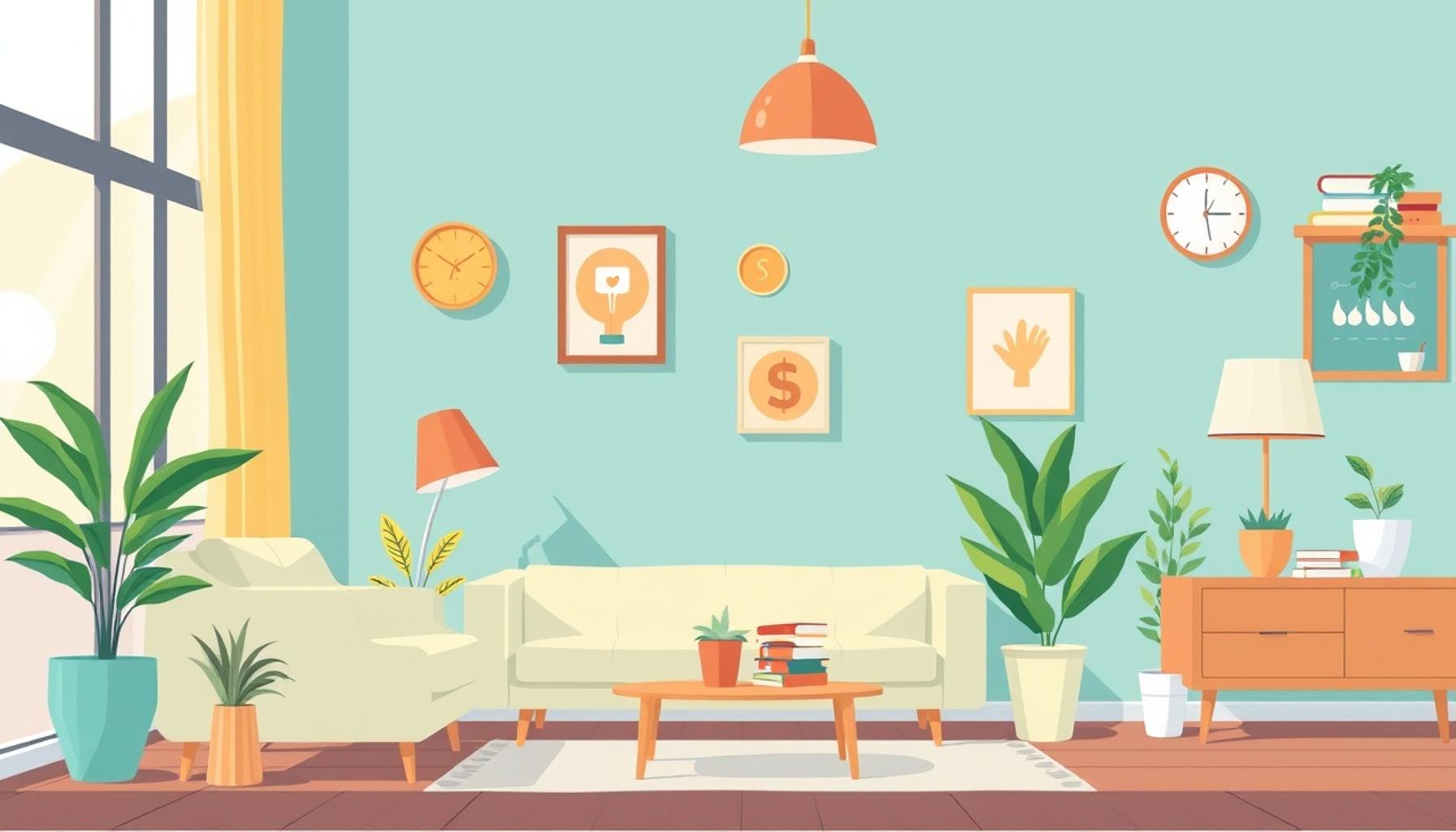 Minimalism in Decoration: Strategies to Utilize Vertical Spaces and Create Airy, Organized Environments