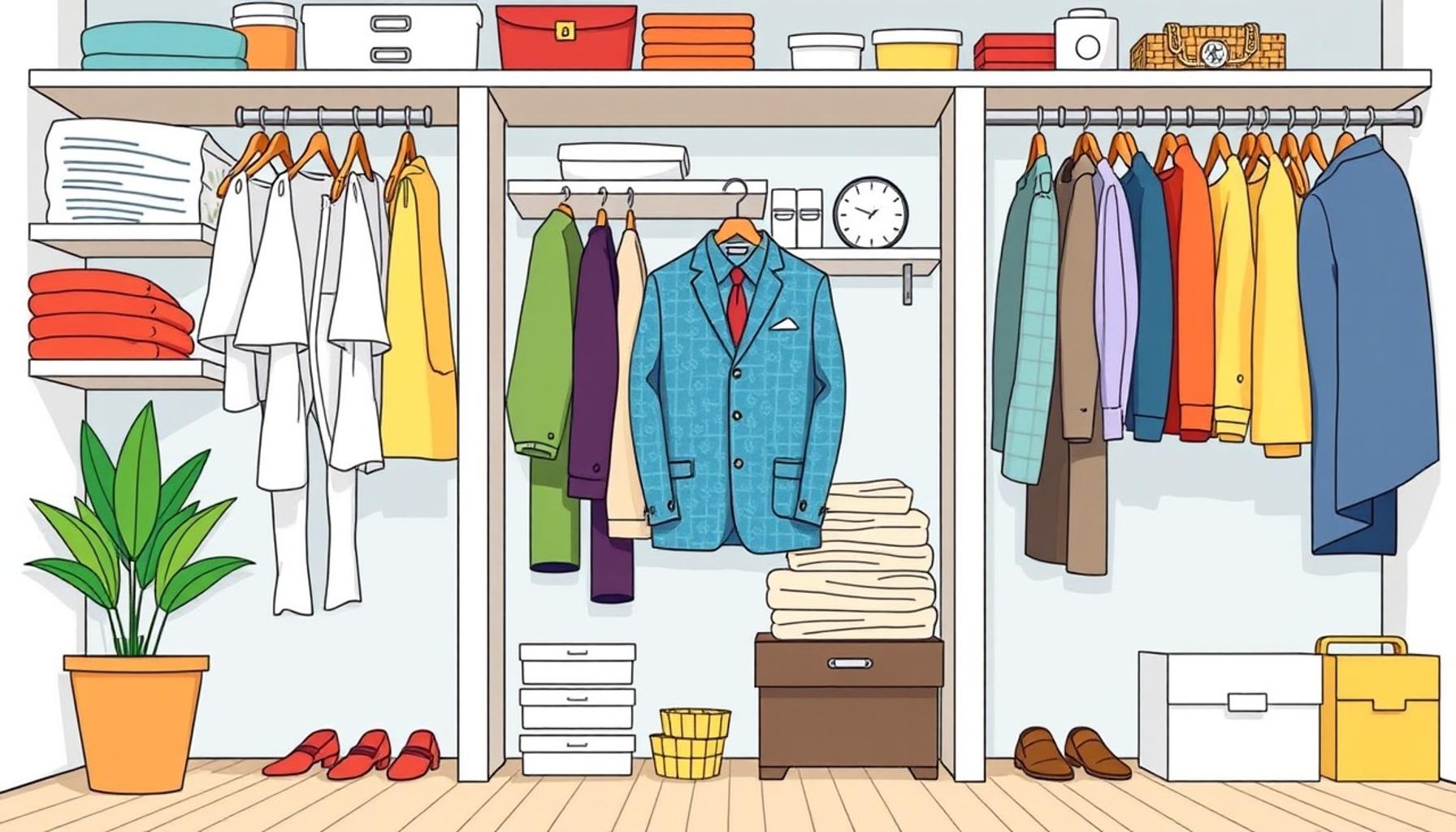 Minimalism in the Closet: Strategies to Optimize Space and Simplify Daily Outfit Selection