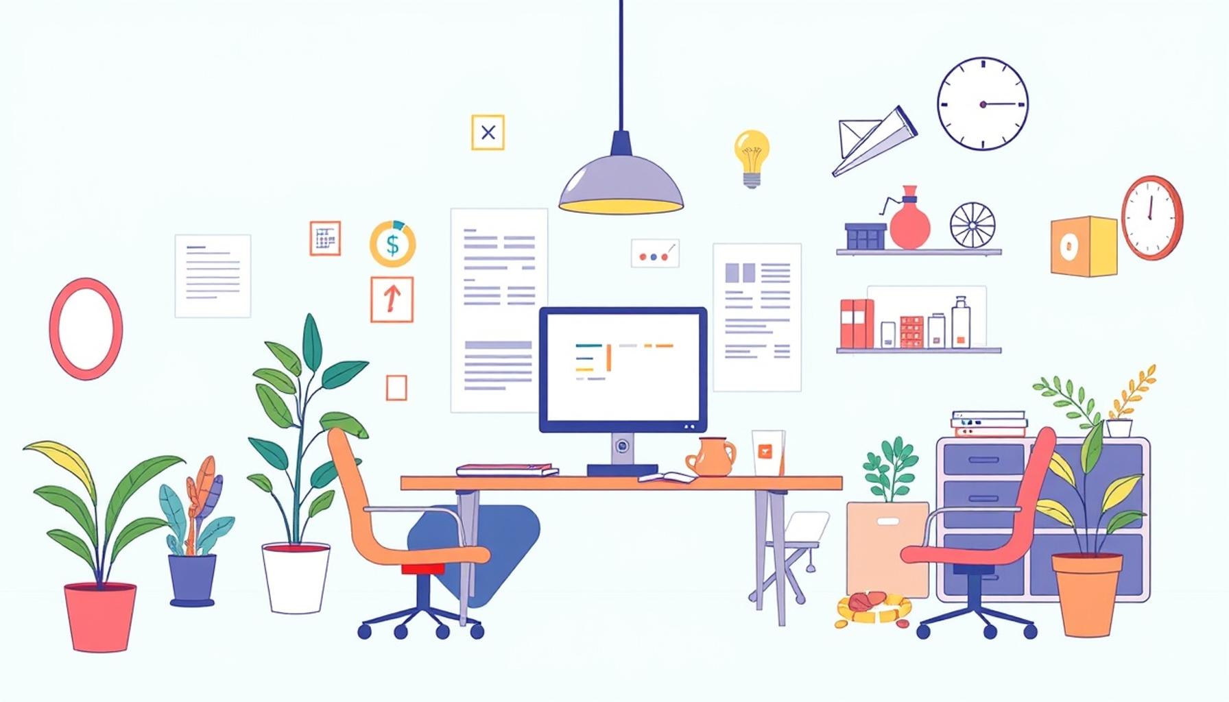 Organization of Shared Workspaces: Minimalist Approaches to Promote Collaboration and Clarity