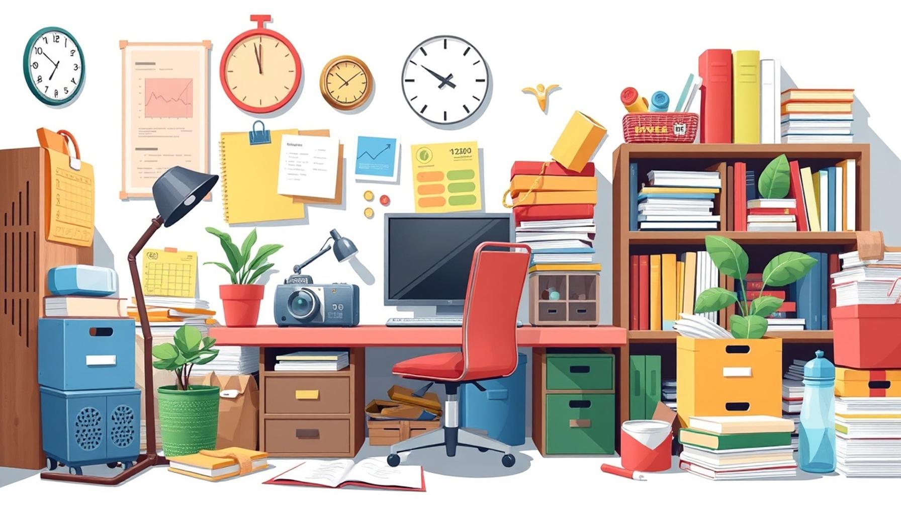 The Role of Decluttering in Creating an Inspiring and Productive Workspace
